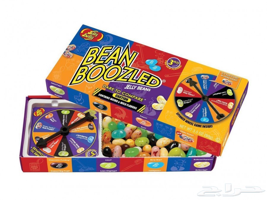الحلاوة المعفنة أو حلاوة ال ( Bean Boozled )