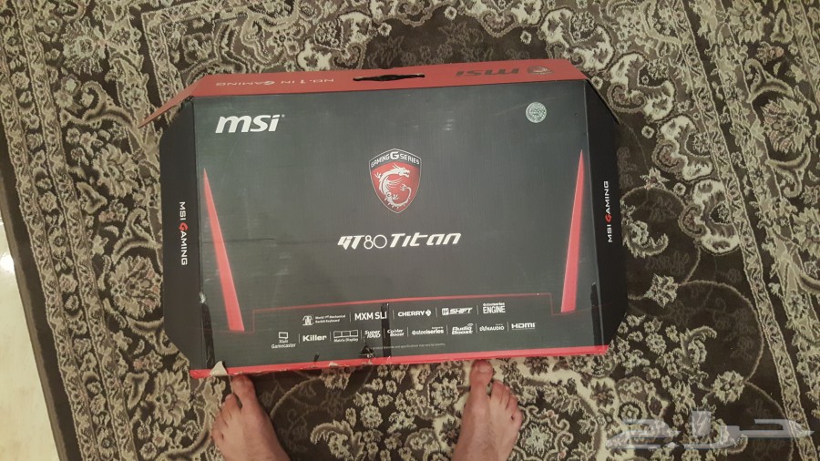 الكمبيوتر الخارق MSI GT80S TITAN SLI للبيع