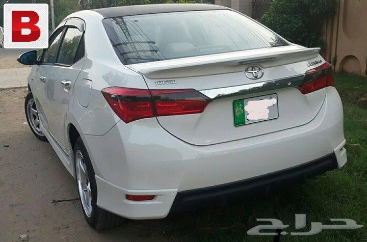 فيابر زوائد كورولا 2014-2016 corolla body kit