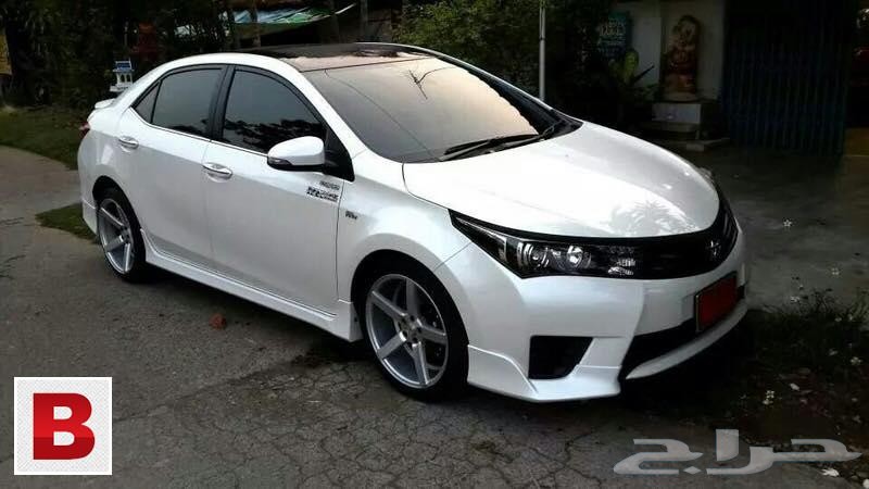 فيابر زوائد كورولا 2014-2016 corolla body kit