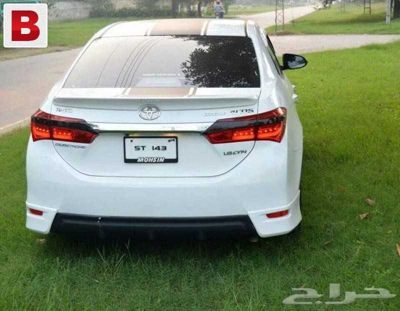 فيابر زوائد كورولا 2014-2016 corolla body kit