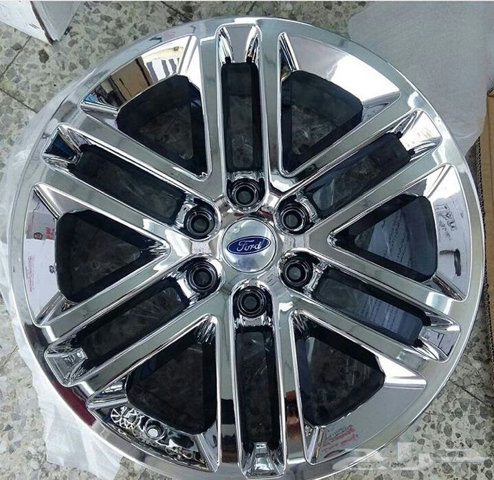 وصل حديثا جنوطF150 كروم مقاس 20 بلايتانيوم للاكسبدشن وجنوط رابتر وتضليل متحرك لجميع انواع السيارات